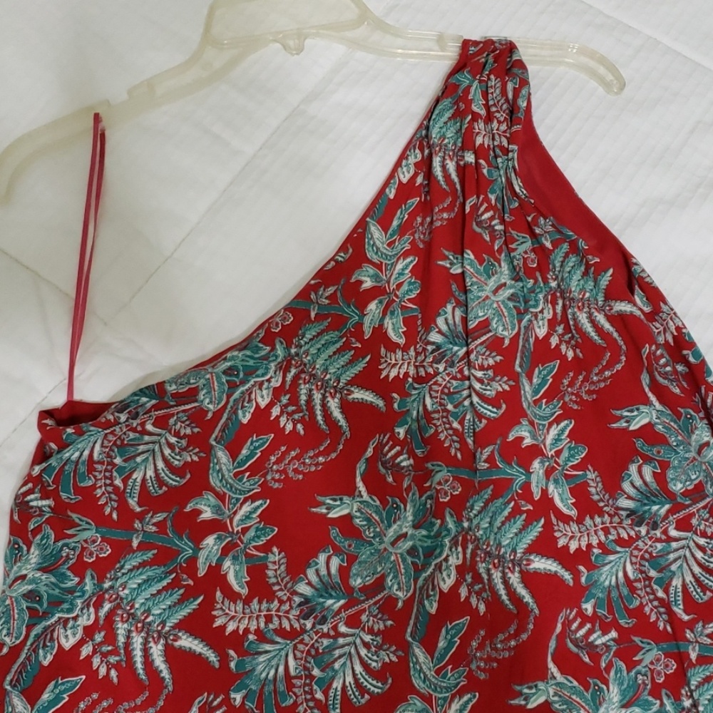 CUTE One shoulder Ann Taylor loft dress Size L